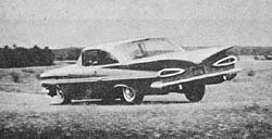 1959 Chevy cornering tests