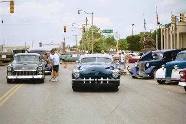 Bob Marshall's Blue Velvet rolls into the show area