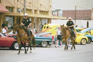 Oklahoma City's finest was on patrol