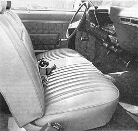 1970 Impala front seat